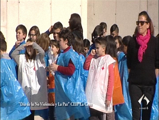 Día de la Paz y la No Violencia en el Colegio La Cruz